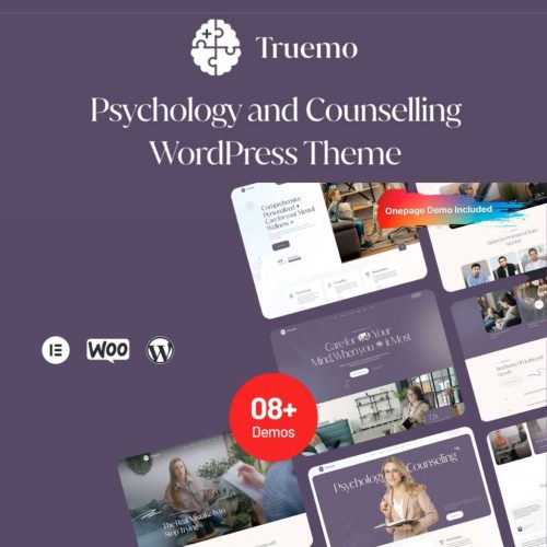 Truemo – Psychology and Counseling WordPress Theme
