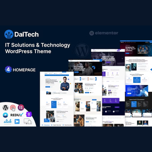 Daltech - IT Solutions & Technology WordPress Theme