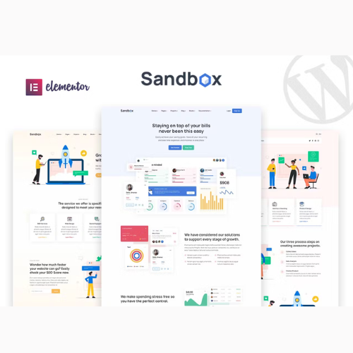 Sandbox - Modern & Multipurpose WordPress Theme