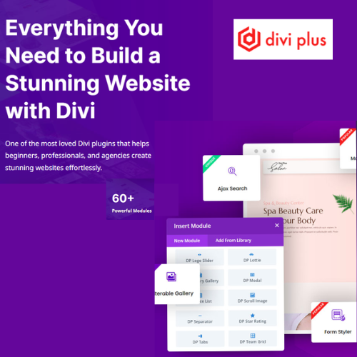 Divi Plus Powerful Modules for Divi Theme