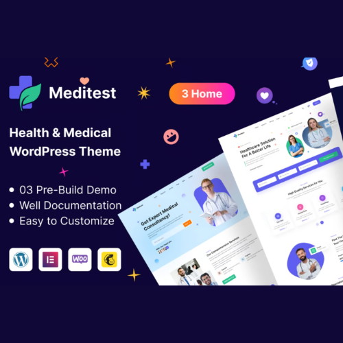 Meditest - Health Care Medical & Hospital Theme