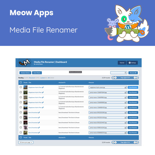 Meow Apps Media File Renamer Pro