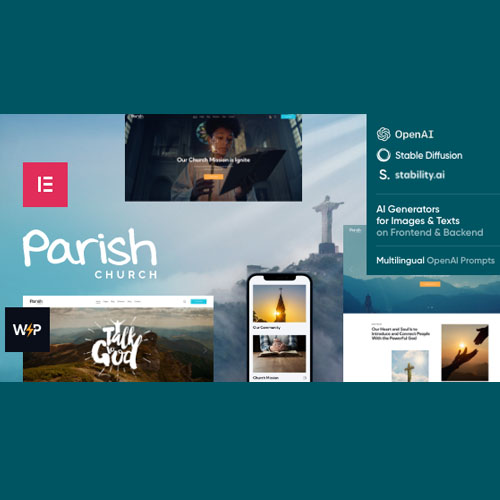 Parish – Church, Religion & Charity WordPress Theme
