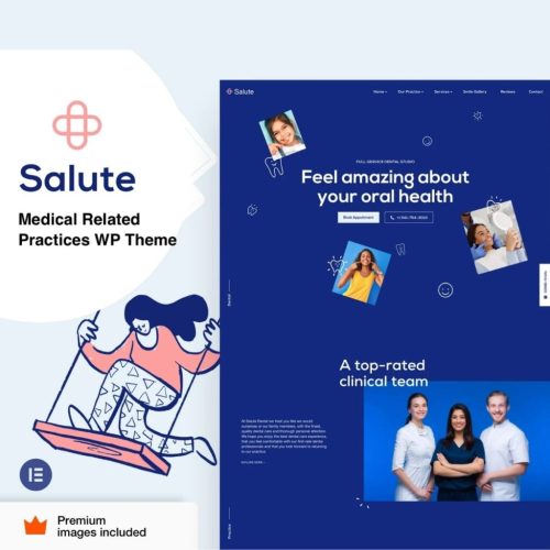 Salute – Medical WordPress Theme