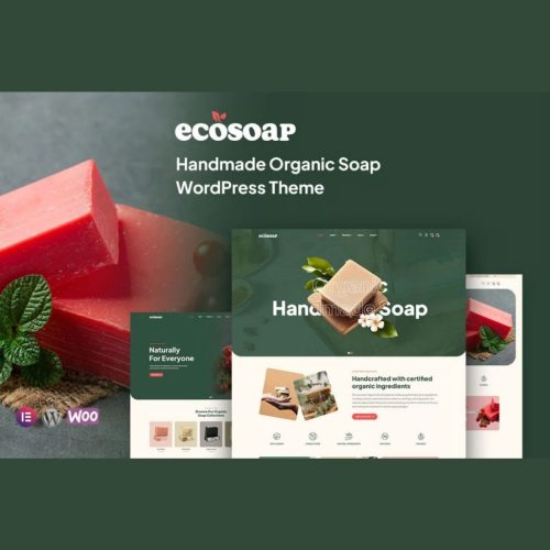Ecosoap – Handmade Organic Soap WordPress Theme
