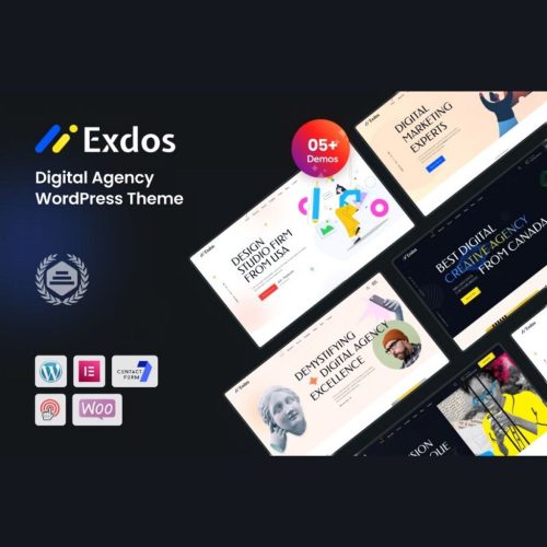 Exdos – Digital Agency WordPress Theme
