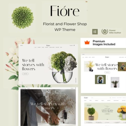 Fiore – Flower Shop Florist Ecommerce WordPress Theme