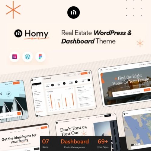 Homy – Real Estate WordPress Theme