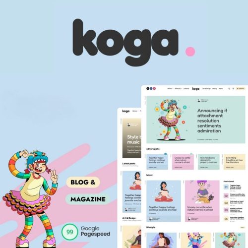 Koga – Blog & Magazine WordPress Theme