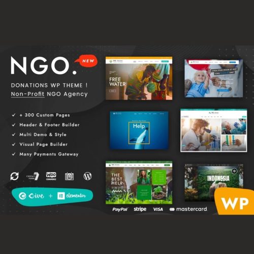 Ngo – Charity Donation WordPress
