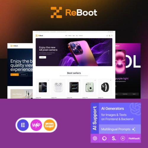 Reboot – Electronics Store & Device Repair WordPress Theme