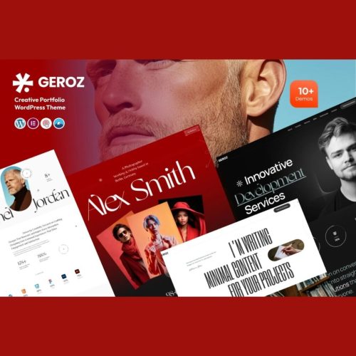 Geroz – Creative Portfolio & Digital Agency WordPress Theme