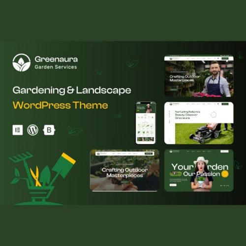 Greenaura – Gardening & Landscaping WordPress Theme