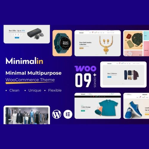Minimalin – Minimal Multipurpose WooCommerce WordPress Theme
