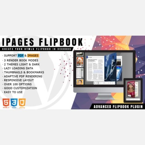 iPages – FlipBook Image & PDF Viewer for WordPress