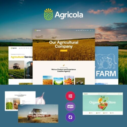 Agricola – Agriculture & Organic Farm Theme