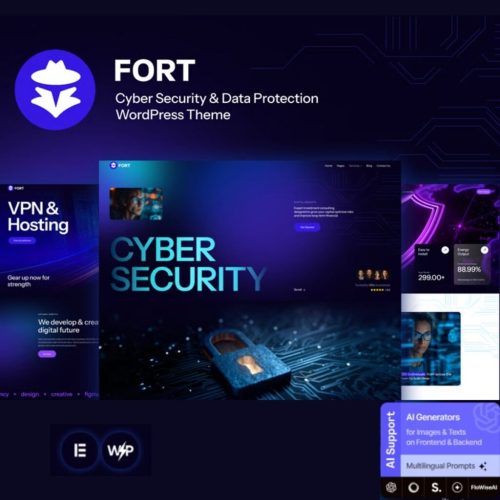 Fort – Cyber Security & Data Protection WordPress Theme