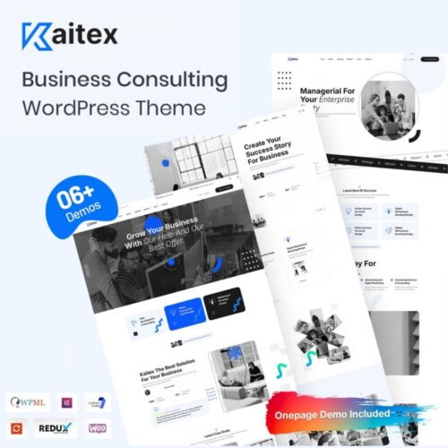 Kaitex – Business Consulting WordPress Theme