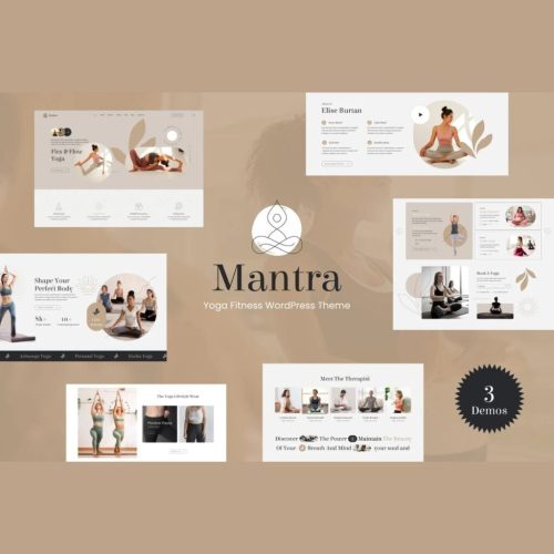 Mantra – Yoga Fitness WordPress Theme