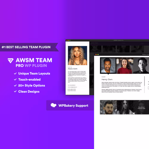 The Team Pro - Team Showcase WordPress Plugin