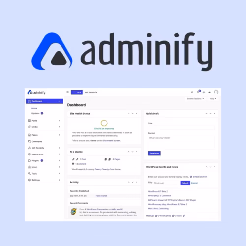 WP Adminify Pro – Advanced WordPress Admin Dashboard Plugin